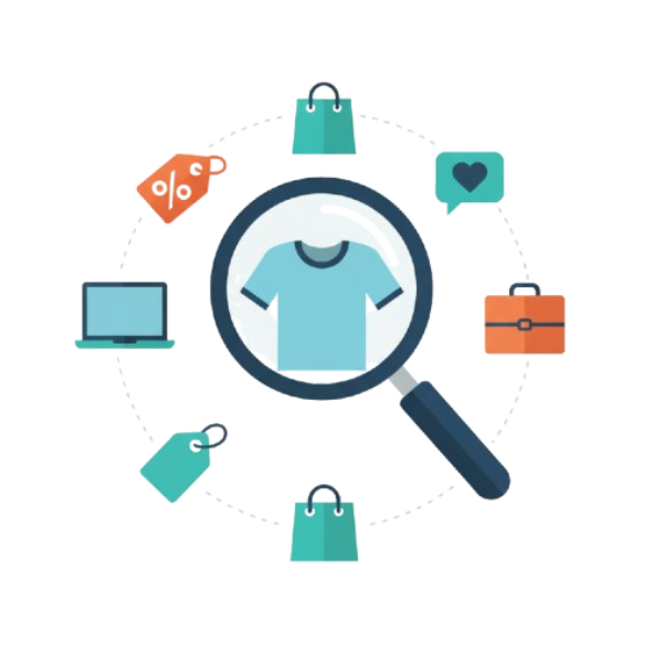 Deal Hunting Illustration